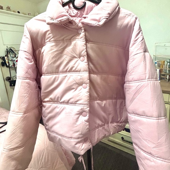 Pink Puffer Jacket - Picture 3 of 3